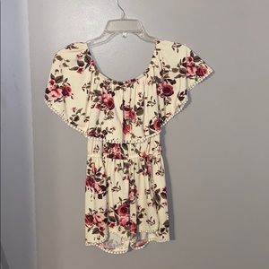 Cute Floral Romper